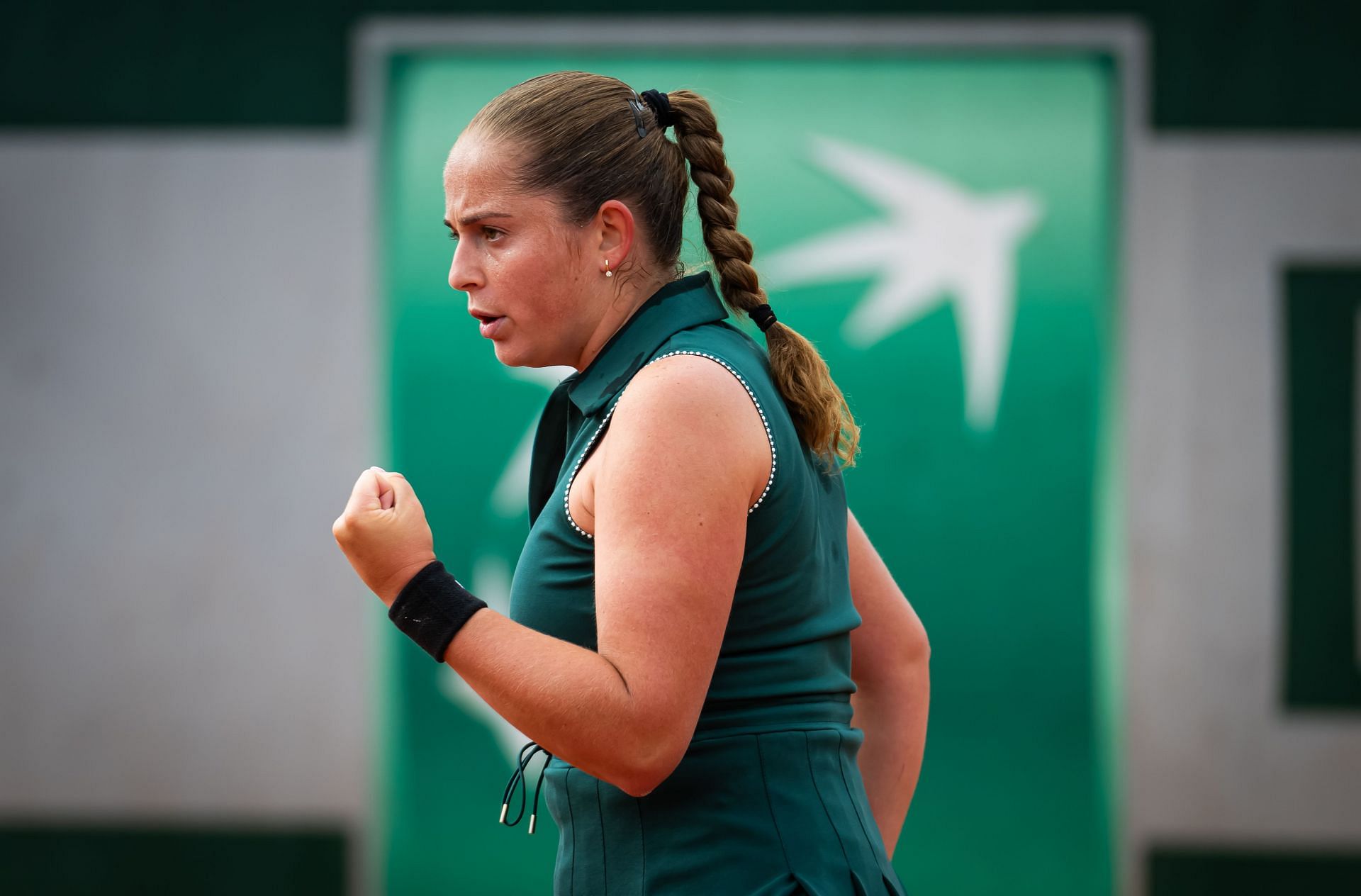 Jelena Ostapenko at the 2025 French Open - Image Source: Getty